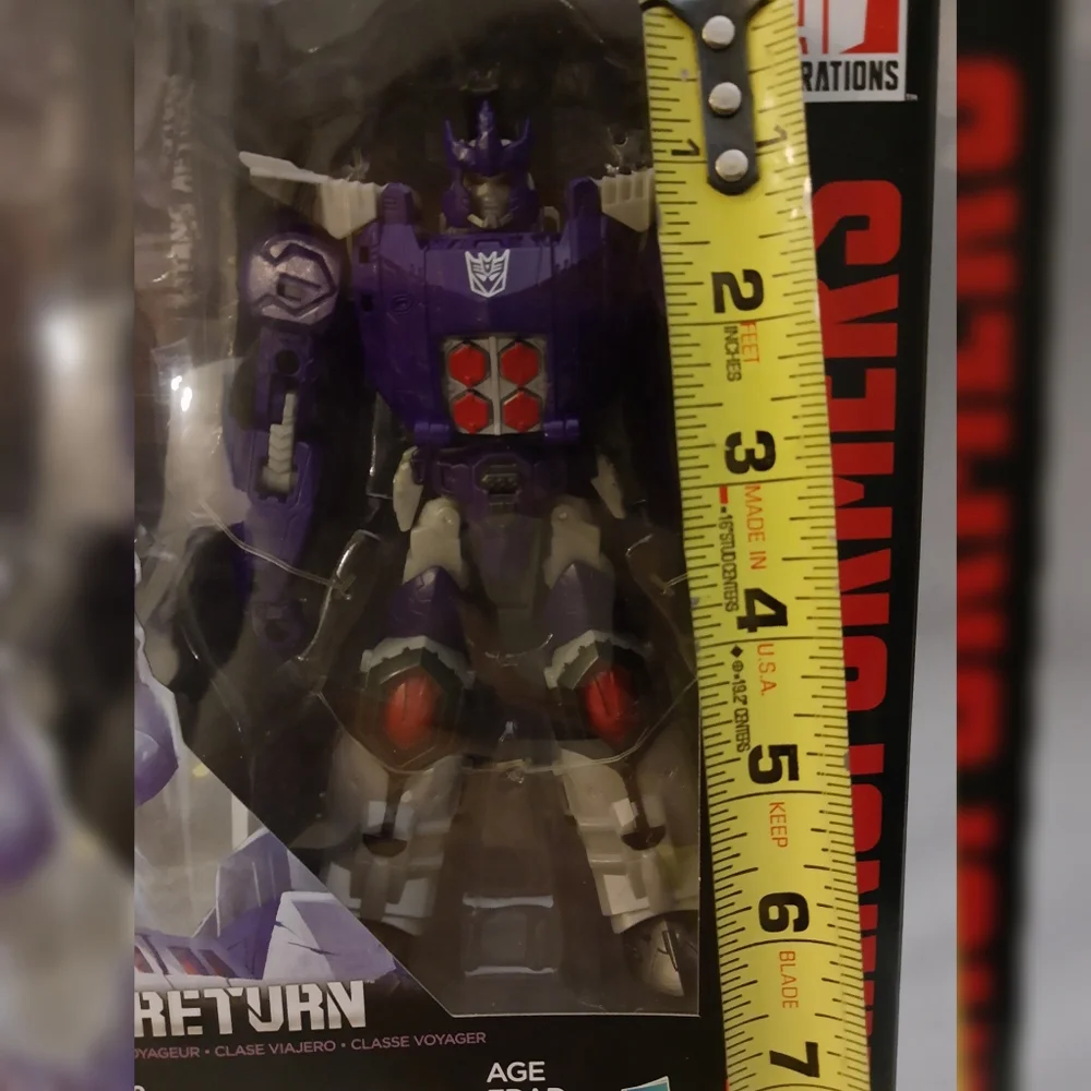 Transformers Generations Titans Return Nucleon & Galvatron SEALED *Box Damage*
